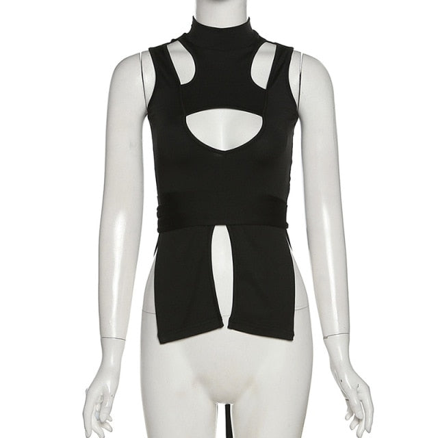 2-Piece Bandage Vest W/ Pencil Pants