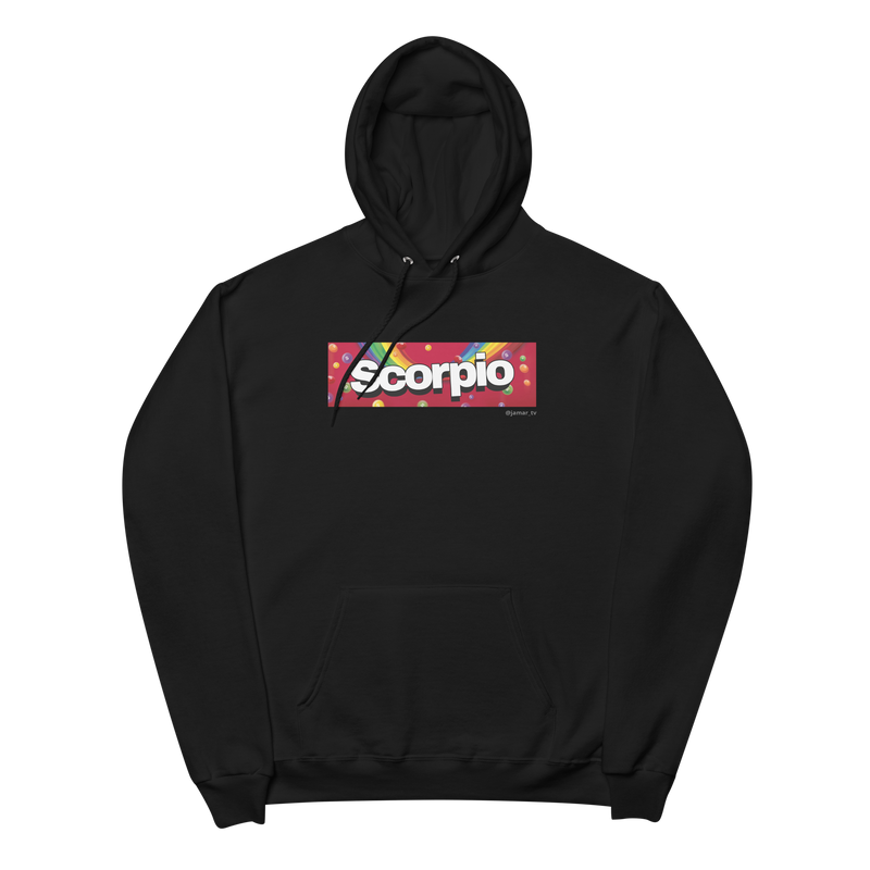 Scorpio Candy Unisex fleece hoodie